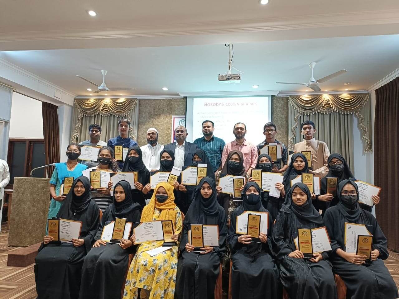 Achievement Certificate Ceremony